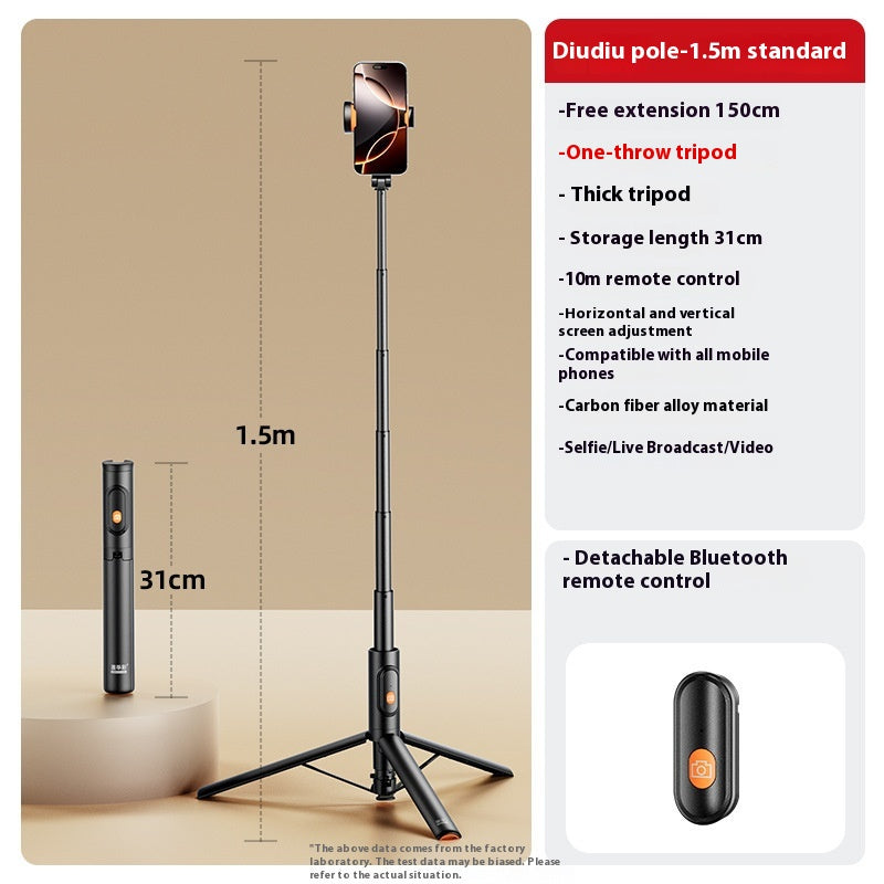 Téléphone portable Selfie Perdu Rod Tripod