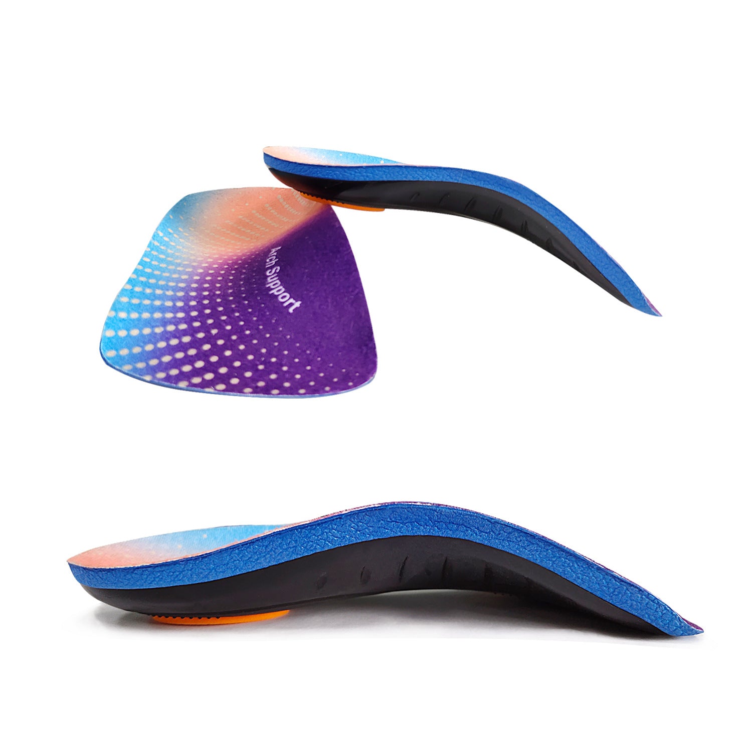 Pads de talon de demi-taille pour hommes et femmes