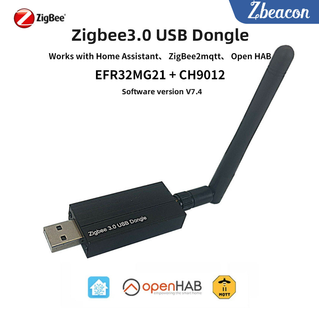 Dongle 30 soutient ZHA Et les assistants à domicile Z2M