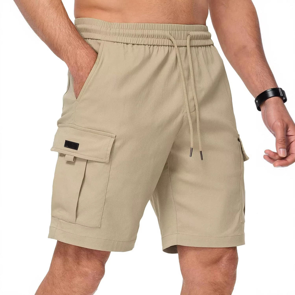 Été homme American-Style High Street Loose Hip-Hop Trendy Short à cinq points