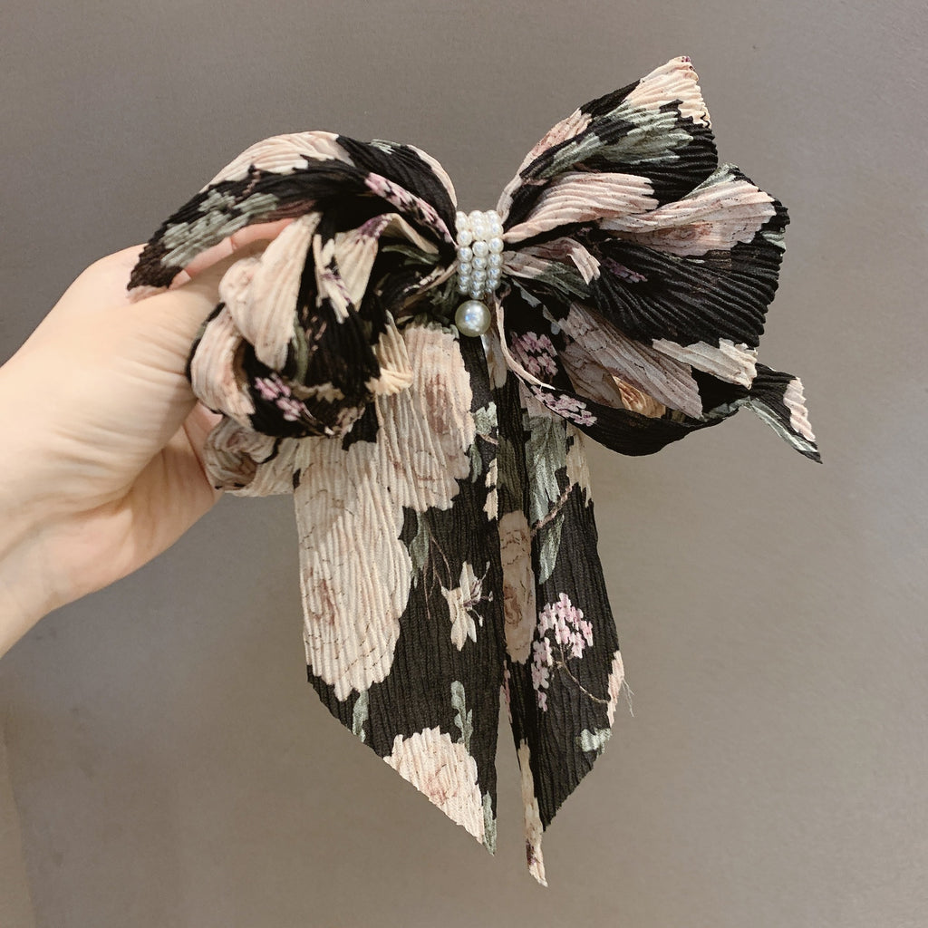 Épingle à cheveux florale Big Bow