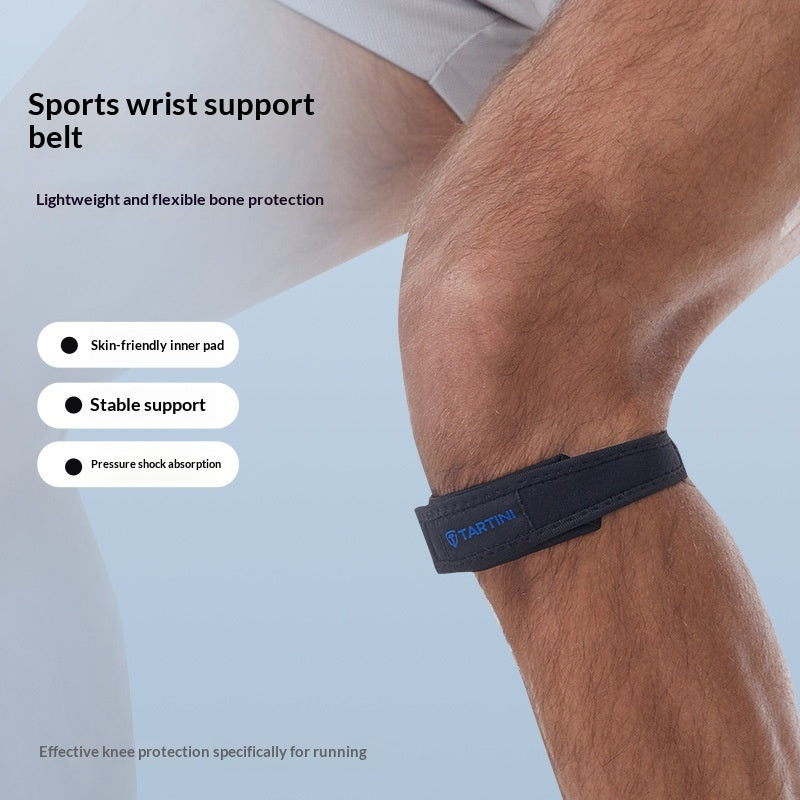 Trace de genou de sport pour hommes