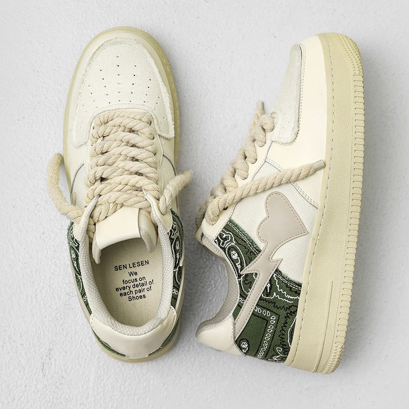 Chaussure de sport respirante en toile pour homme