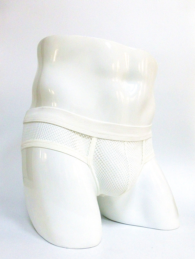 Sous-vêtements homme Transparent Mesh Slips Basse taille Convex Design Sous-vêtements hommes