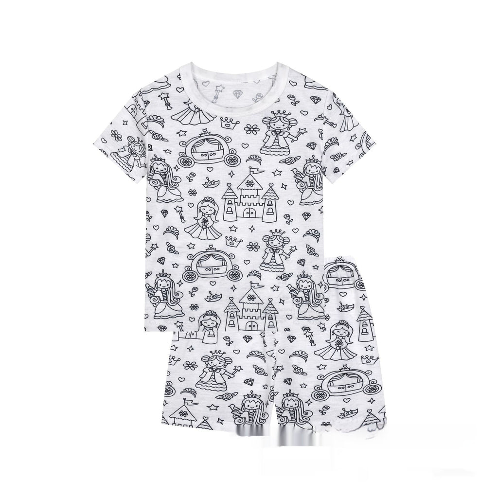 Cotton Vêtements de salon pour enfants Pyjamas