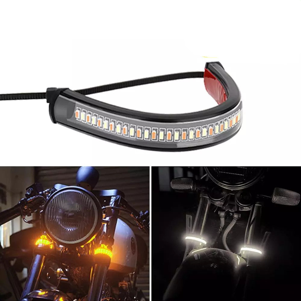 General Motorcycle Avant Shock LED Anneau Signal de virage