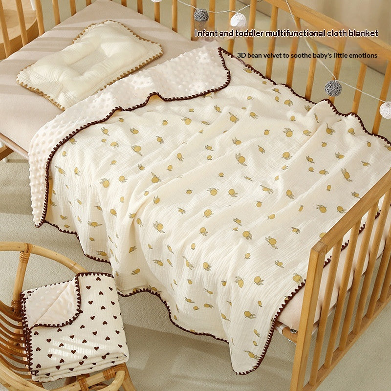 Type A Pure Cotton Gauze Doux Couverture bébé pour nouveau-nés et nourrissons