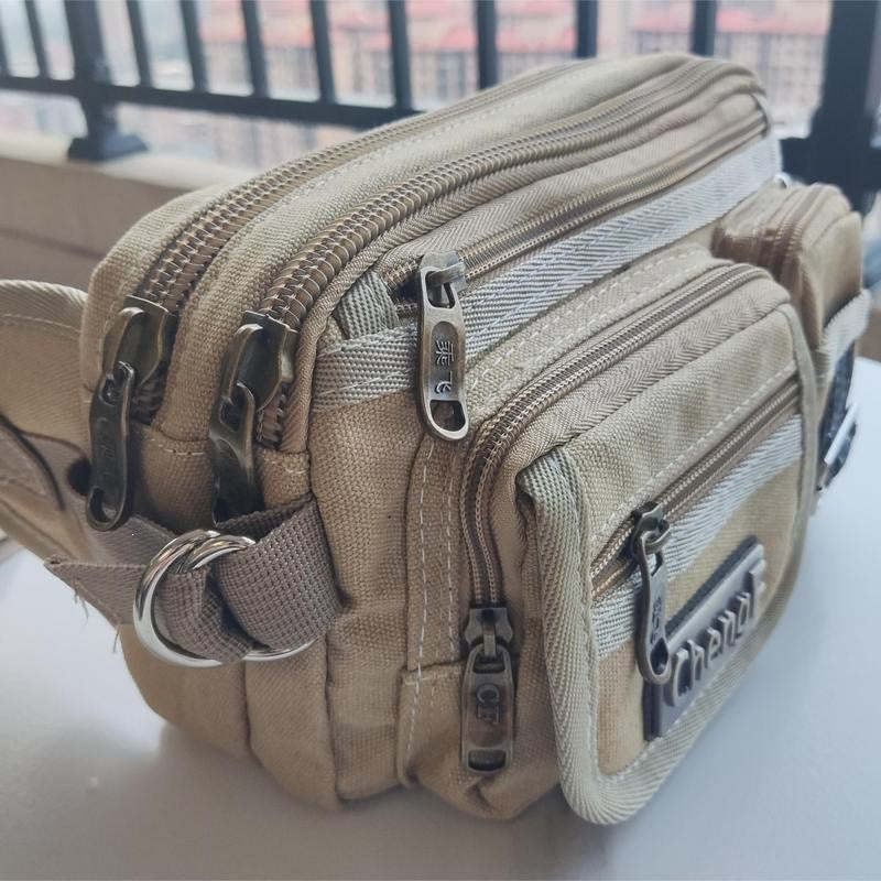 Sac de toile résistant à l'usure polyvalent pour homme