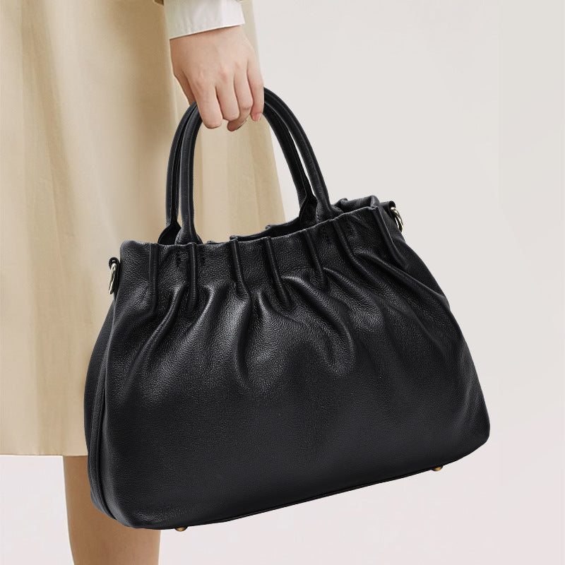 Sac à main en cuir de grande capacité pour femmes