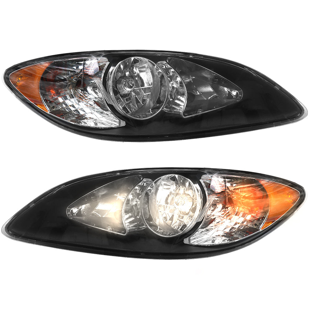 Assemblage de phares noirs compatible avec International ProStar 2008-2016