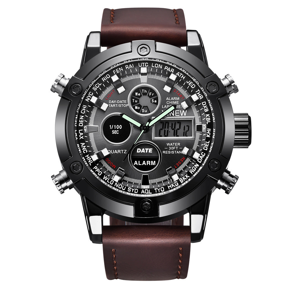 Men's Multifunctional Fashion Waist Watch