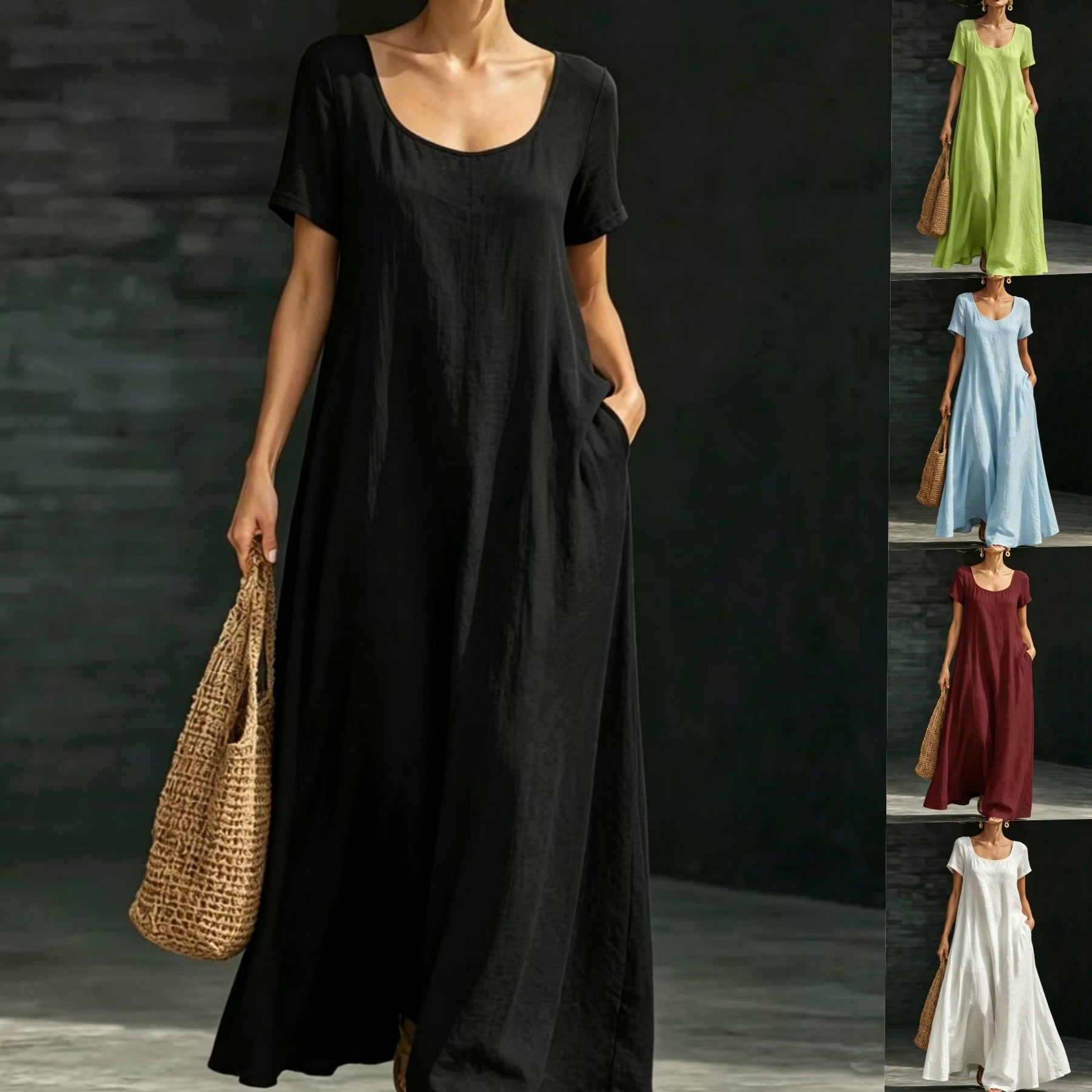 Robe d'arrivée d'été