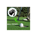Ensemble de 3 balles de golf avec récupération de balle télescopique – boules blanches de pratique + exten