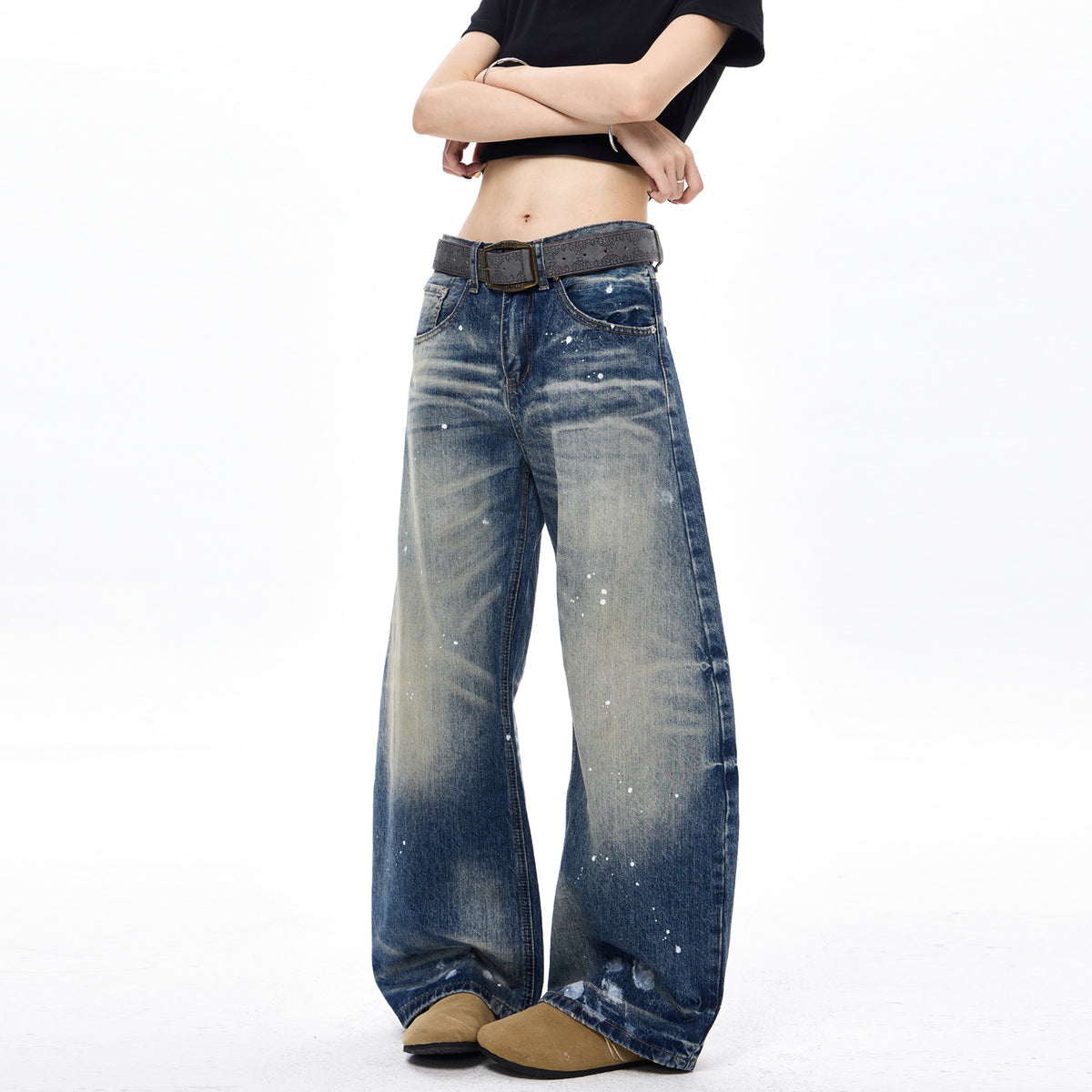 Jeans Retro Ink-Dye Denim pour hommes