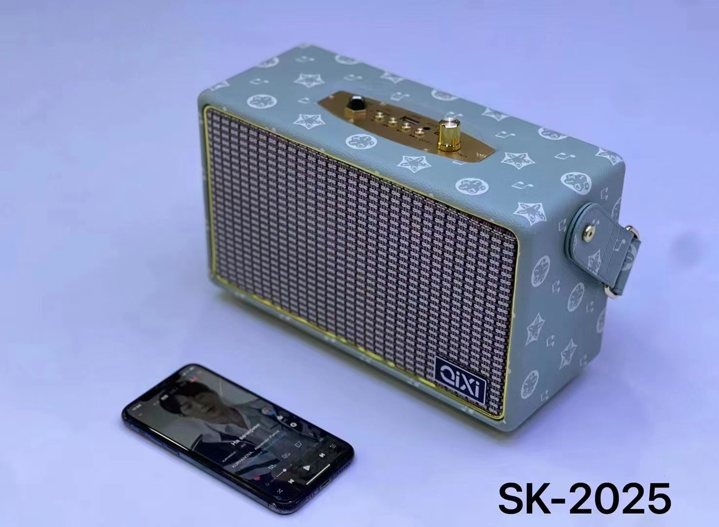 Haut-parleur Bluetooth Mini-portable carte haute puissance avec microphone