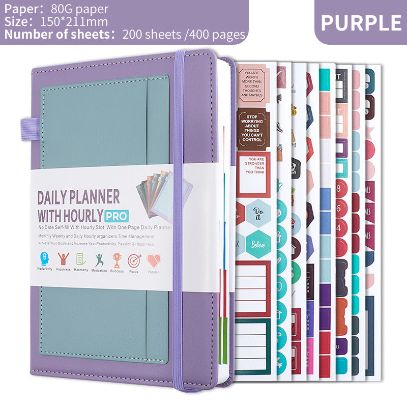 Carnet autorempli sans date