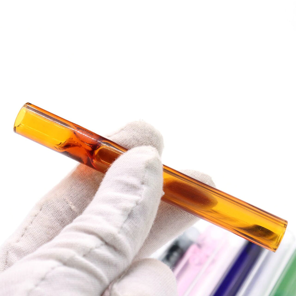 Clear Straight Glass Telescopic Suction Smoke Pipe