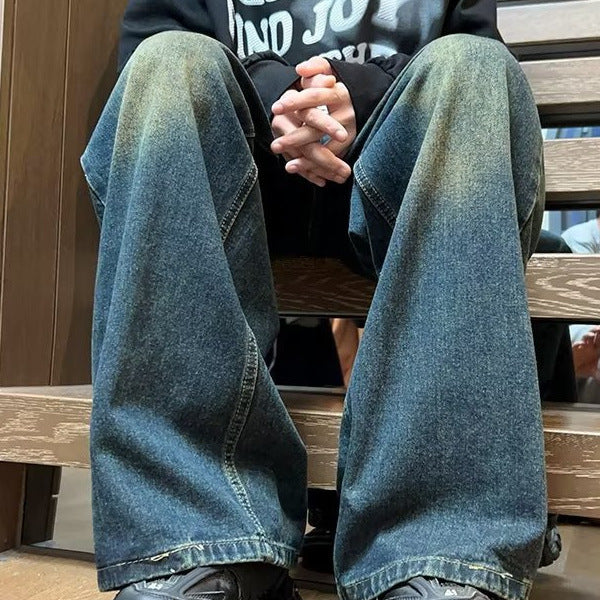 Jeans vintage haut de gamme dérangés