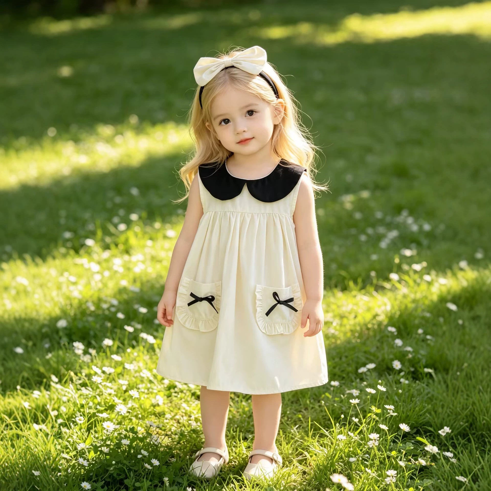 Robe sans manches pour filles