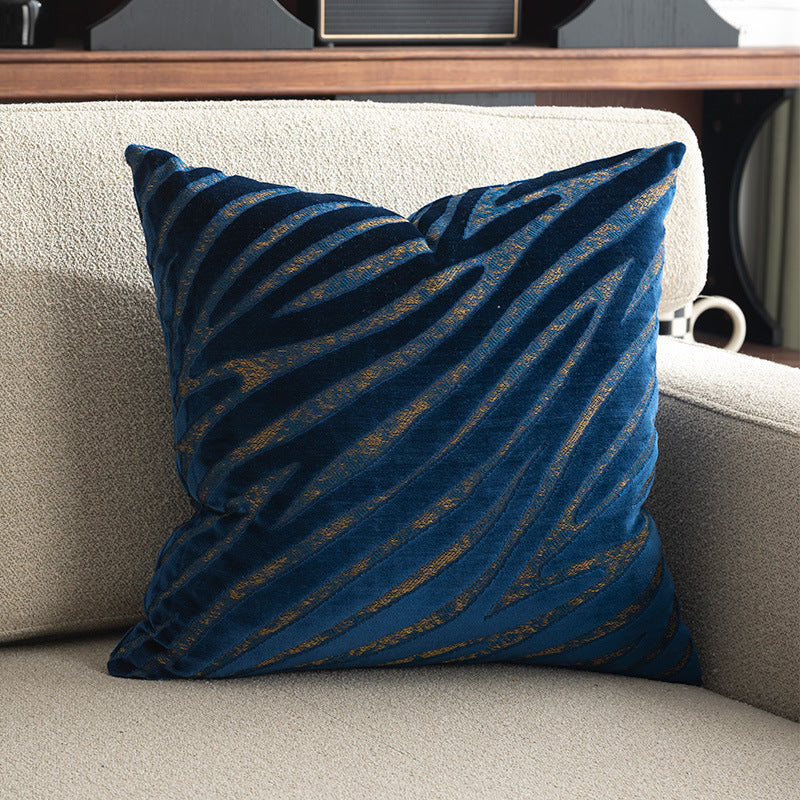Coussin de canapé géométrique de luxe abordable Jetez l'oreiller et la couverture de dossier