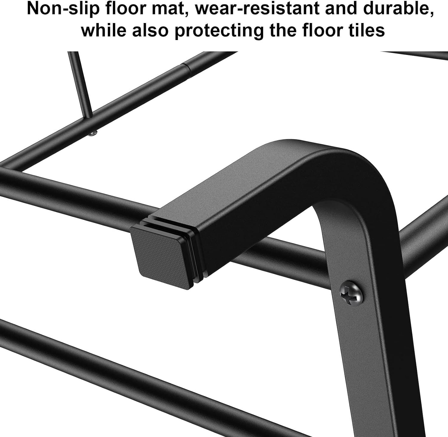 Heavy Duty Double Vêtements Rail Pending Rack Garment Display Stand Shoes Storage