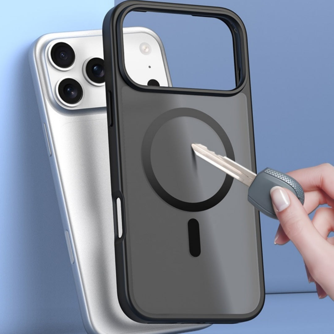 Magnetic Skin-feel Minimalist Matte transparent Couverture arrière