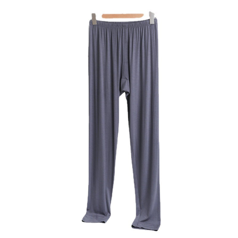 Pantalon pyjama modal d'été homme mince plus taille