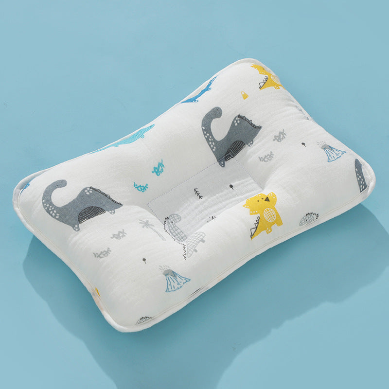 Fournitures de dessin animé de bébé Tête anti-déviation Mémoire Mousse Oreiller bébé