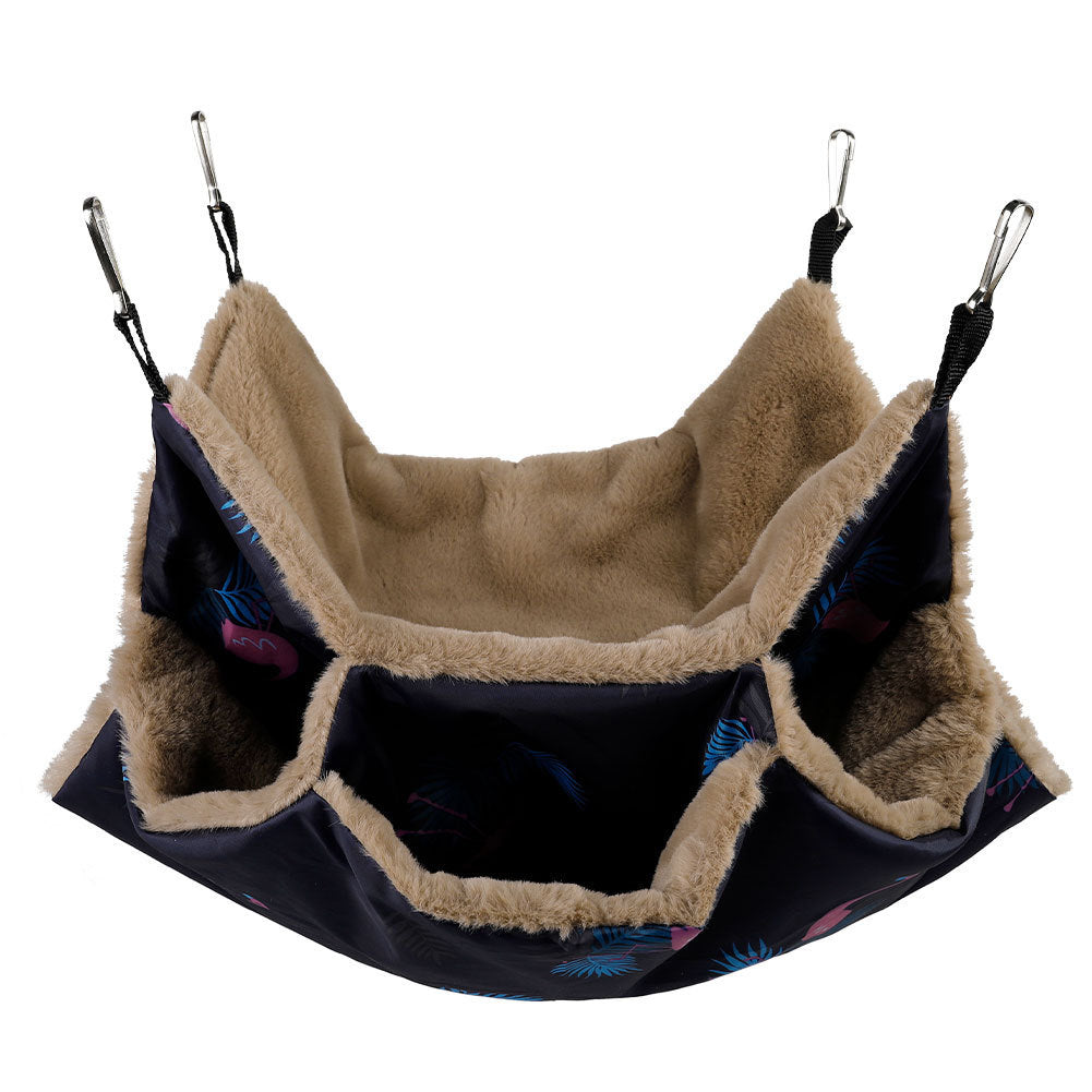 Animaux de compagnie Cage Hammock Guinée Pig Rat Hammock Tunnel écureuil Jouets Ferret Lit suspendu pour petit
