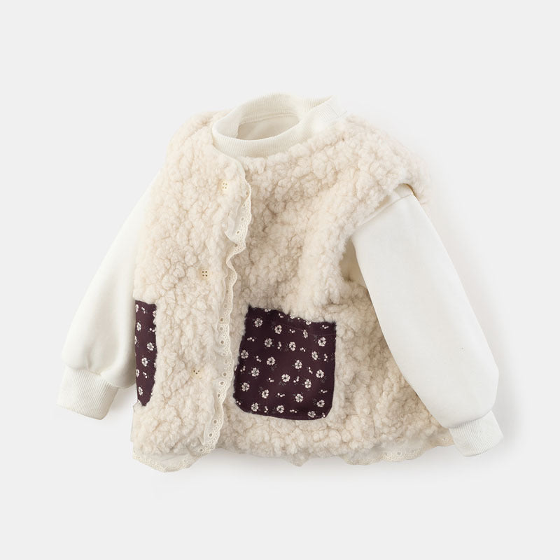 Veste extérieure épaisse pour l'automne et l'hiver