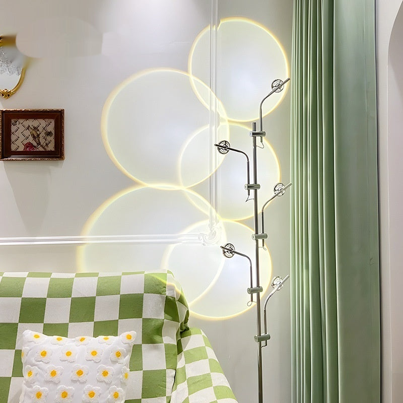 Lumière de projection de fond légère minimaliste de luxe