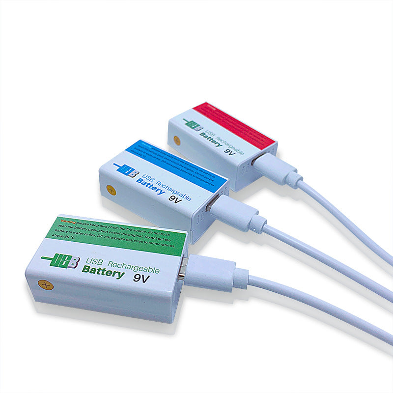 Batterie Lithium-ion rechargeable multimètre 9V