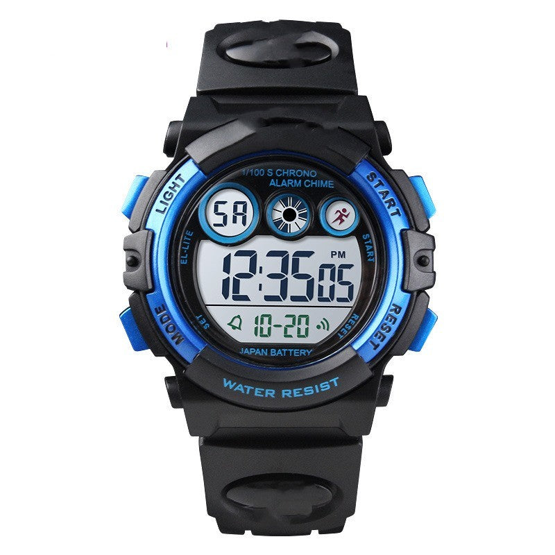 Multifonctionnel étanche coloré transparent avec Personnalité Student Electronic Watch