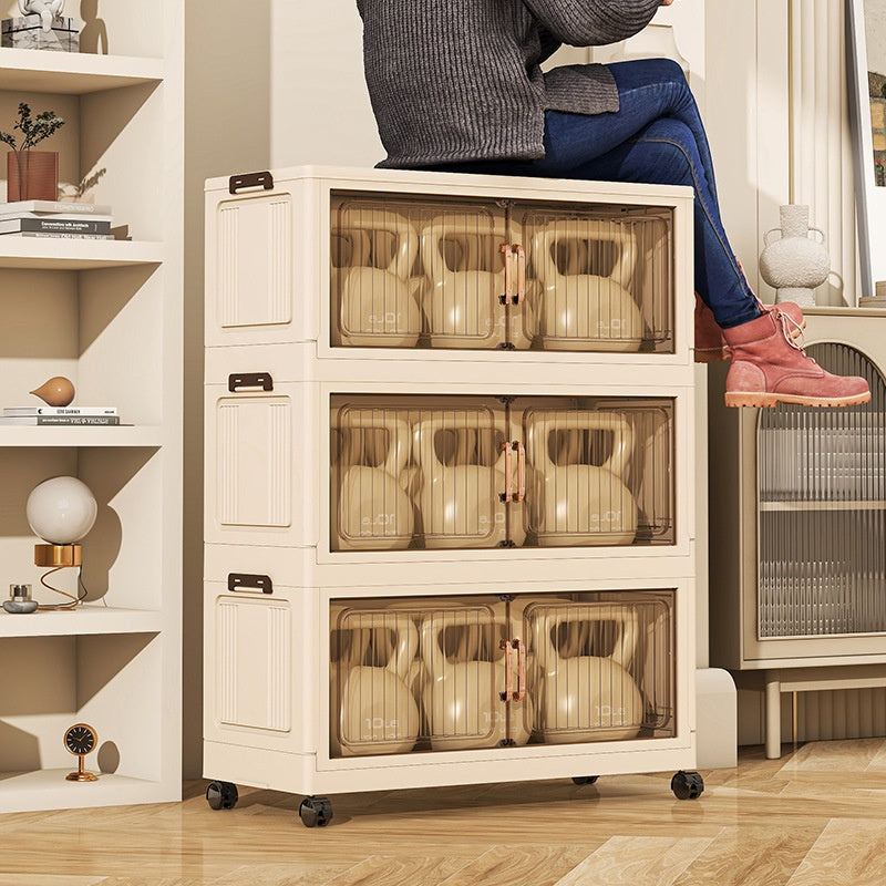 Récipient de rangement Armoire de rangement à tiroirs à plusieurs étages Armoire de rangement Snack