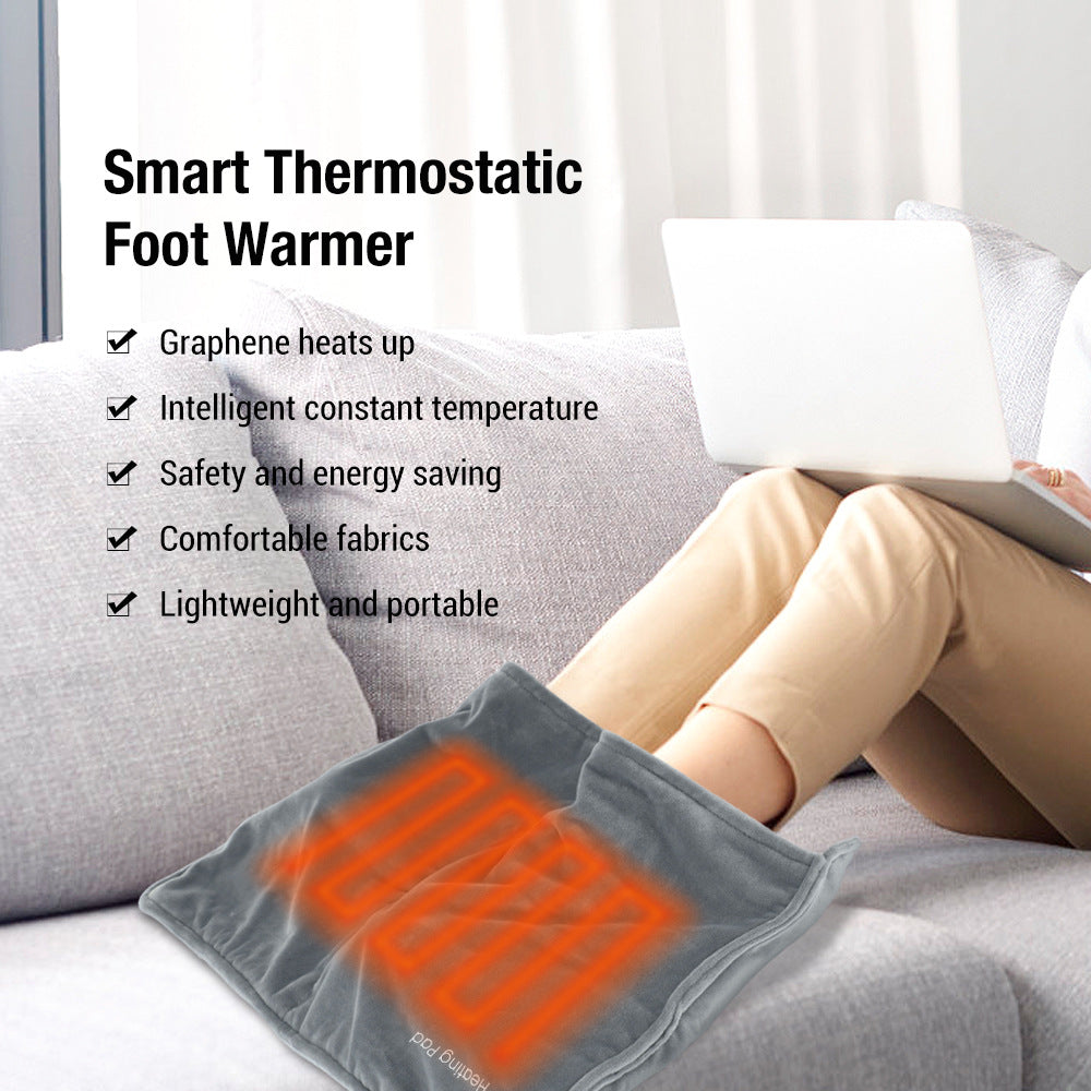 USB de chauffage électrique Pieds Warmer Graphene Electric Blanket Maison Bureau Pieds Warmer Mat