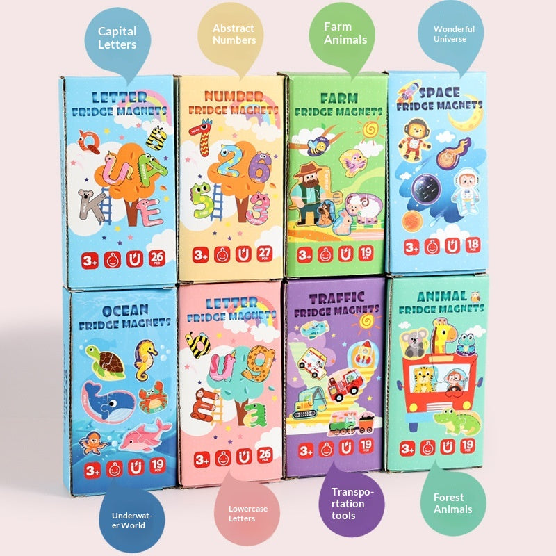 Jouet de puzzle magnétique pour la petite enfance