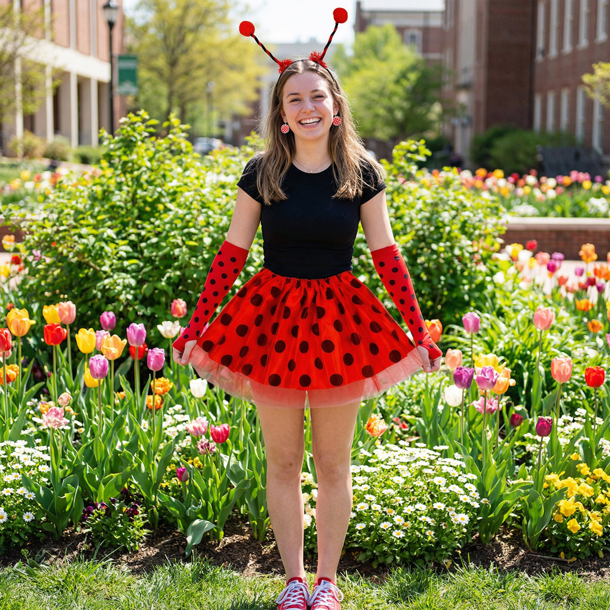 Costume de Ladybug avec jupe Tulle & Accessoires