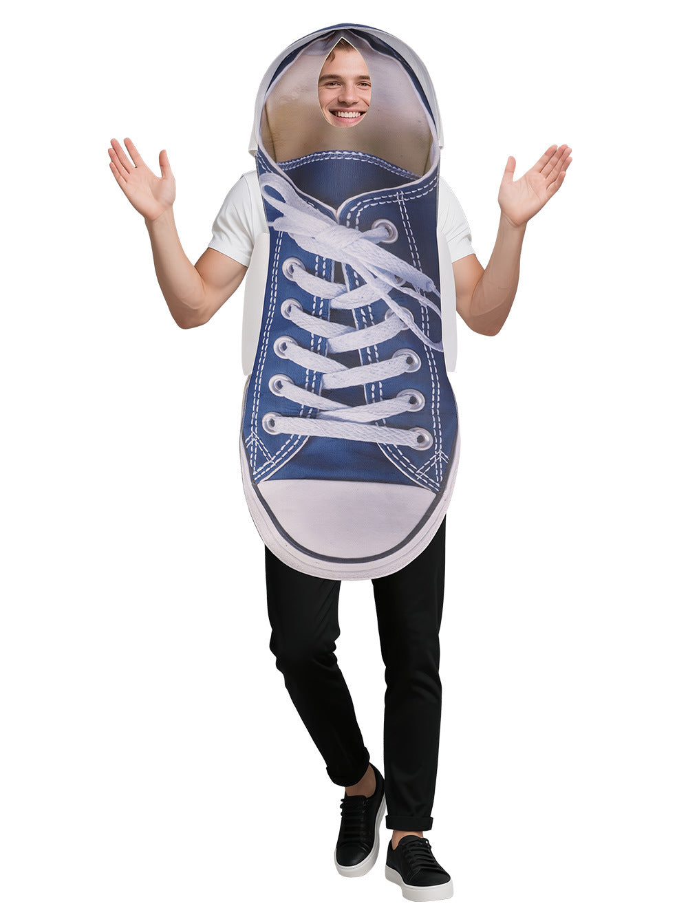 Halloween Couples Toile Chaussures Cosplay Outfit Prank Costume de fête Performance porter