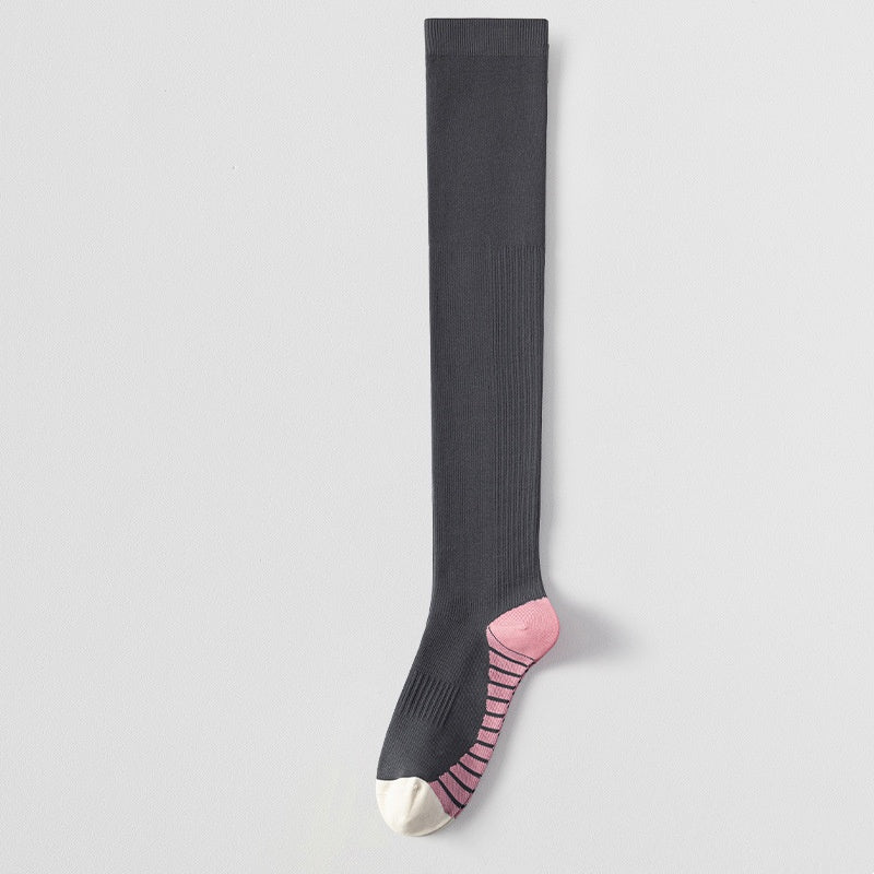 Chaussettes sport à compression sur le genou