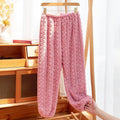Pantalon de sommeil paresseux pour femmes Pantalon d'automne et d'hiver Pantalon de salon