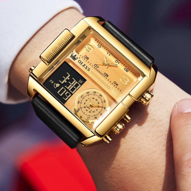 Multifonctionnel Sports Timing Mouvement Quartz Montre électronique