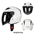 Trois-quarts Casque Commerce extérieur Moto de voiture électrique Quatre saisons Universal ABS Helm