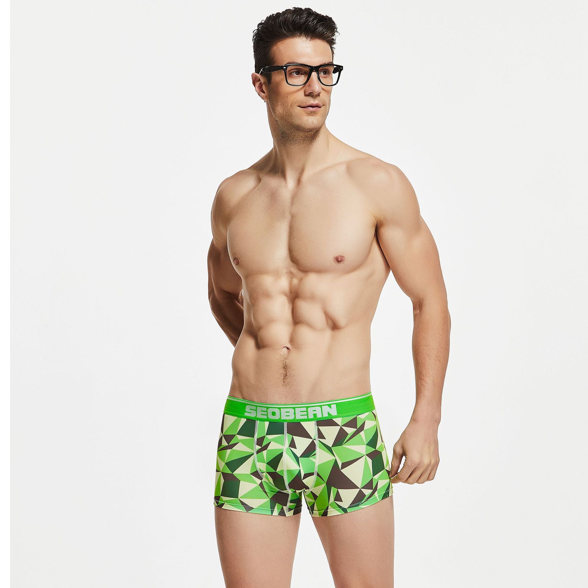 Modèle de géométrie de mode U Convex Boxers