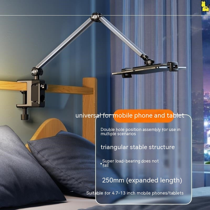 Cantilever mécanique Retractable Bedside Tablette de téléphone mobile Computer Stand