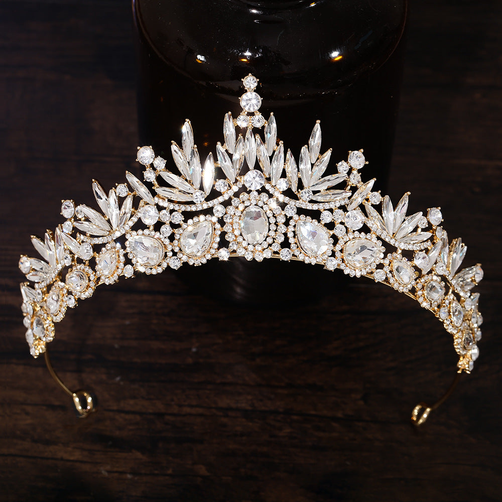 Crown Headdress Princess Girls Crown Crystal