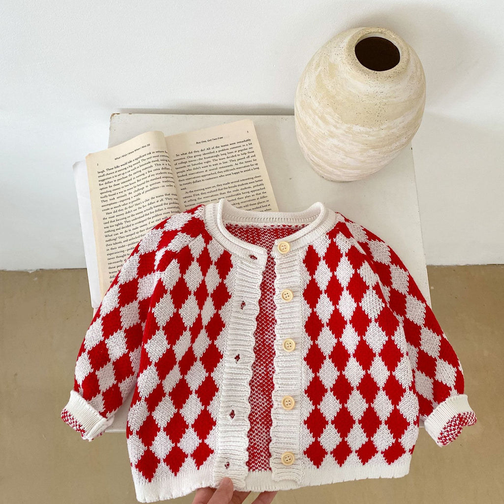 Chandails en coton tricoté pour bébés