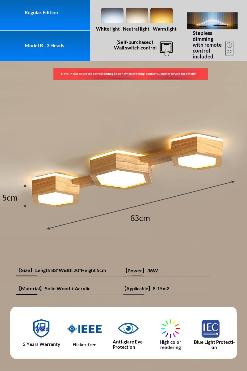 Minimalist Modern Creative Plafond Lumière pour l'entrée