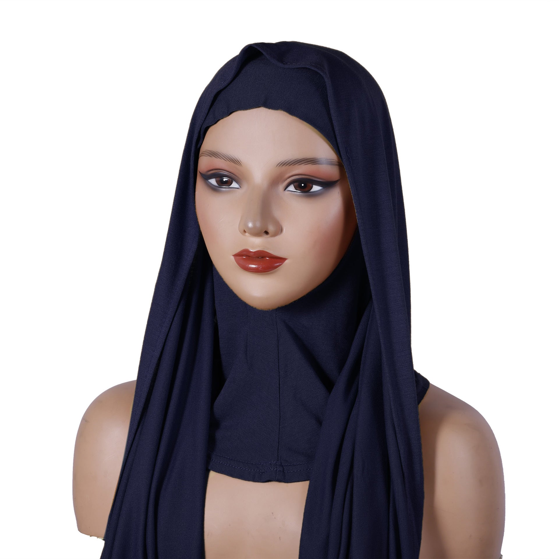 Modal multi-cou respirant multi-colore Warmer très élastique Base-couche à capuchon longue écharpe