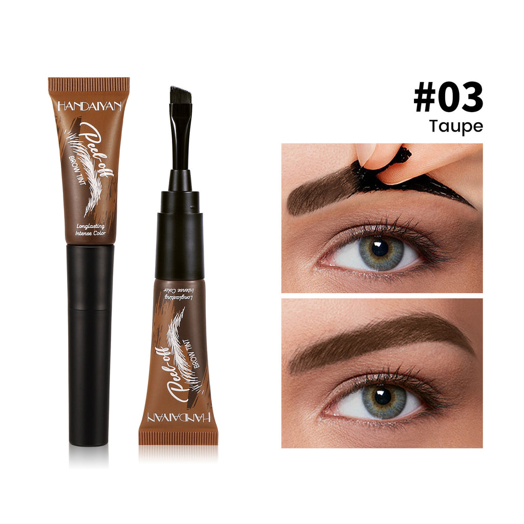 Teinture de sourcils imperméable longue durée