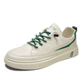Style coréen Fashionable All-match Blanc Chaussures Homme mince Casual Respirant Toile Sneaker